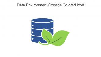 Data Environment Storage Colored Icon In Powerpoint Pptx Png And Editable Eps Format
