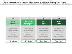 Data Extraction Product Managers Market Strategists Travel Transport