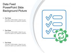 Data feed powerpoint slide background picture