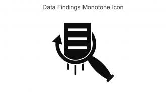 Data Findings Monotone Icon In Powerpoint Pptx Png And Editable Eps Format
