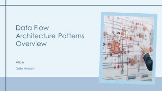 Data Flow Architecture Patterns Overview PPT Demonstration AT
