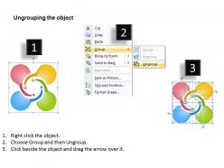 6867368 style circular loop 4 piece powerpoint template diagram graphic slide