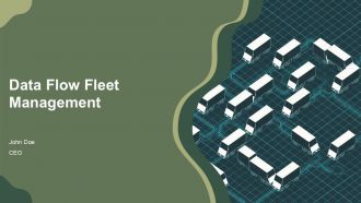 Data Flow Fleet Management PPT Template AT
