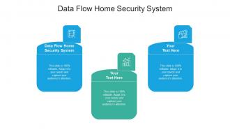 Data flow home security system ppt powerpoint presentation infographic cpb