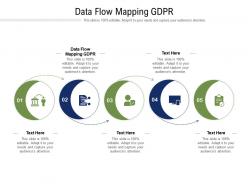Data flow mapping gdpr ppt powerpoint presentation slides design inspiration cpb