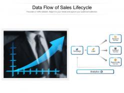 Data flow of sales lifecycle