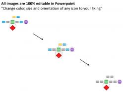 Data flow powerpoint template slide