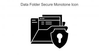 Data Folder Secure Monotone Icon In Powerpoint Pptx Png And Editable Eps Format
