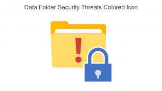 Data Folder Security Threats Colored Icon In Powerpoint Pptx Png And Editable Eps Format