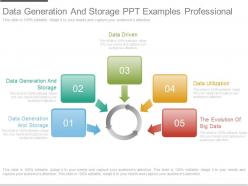 Data generation and storage ppt examples professional