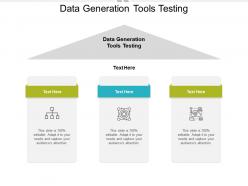 Data generation tools testing ppt powerpoint presentation icon graphic tips cpb