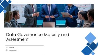 Data Governance Maturity And Assessment PPT Outline AT