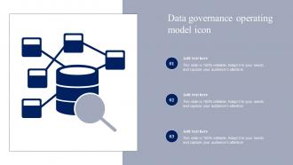 Data Governance Operating Model Icon