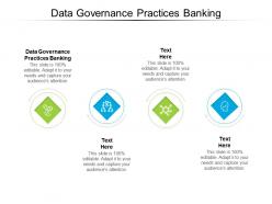 Data governance practices banking ppt powerpoint presentation outline show cpb