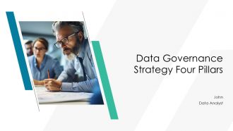 Data Governance Strategy Four Pillars PPT Guidelines AT Data Governance Strategy Four Pillars PPT Guidelines AT