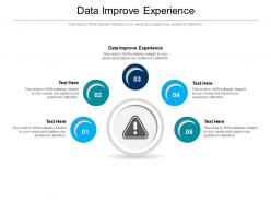 Data improve experience ppt powerpoint presentation ideas layout cpb