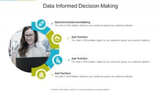 Data Informed Decision Making In Powerpoint And Google Slides Cpb