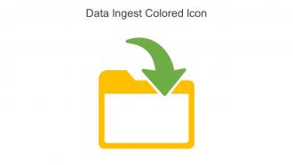 Data Ingest Colored Icon In Powerpoint Pptx Png And Editable Eps Format