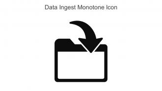 Data Ingest Monotone Icon In Powerpoint Pptx Png And Editable Eps Format