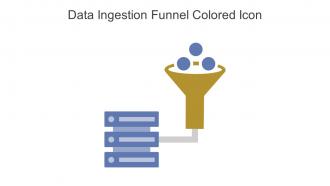 Data Ingestion Funnel Colored Icon In Powerpoint Pptx Png And Editable Eps Format