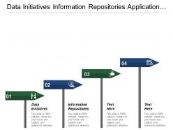 Data initiatives information repositories application architecture infrastructure initiatives