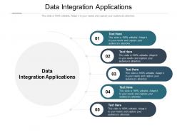 Data integration applications ppt powerpoint presentation summary template cpb
