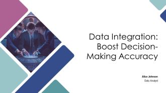 Data Integration Boost Decision Making Accuracy PPT Designs AT