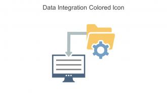 Data Integration Colored Icon In Powerpoint Pptx Png And Editable Eps Format
