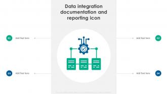 Data Integration Documentation And Reporting Icon