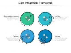 Data integration framework ppt powerpoint presentation infographics display cpb