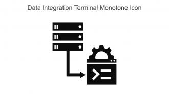 Data Integration Terminal Monotone Icon In Powerpoint Pptx Png And Editable Eps Format