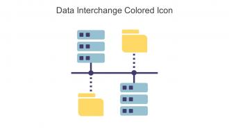 Data Interchange Colored Icon In Powerpoint Pptx Png And Editable Eps Format