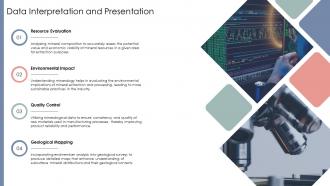 Data Interpretation And Presentation Endmember PPT Demonstration ST AI SS