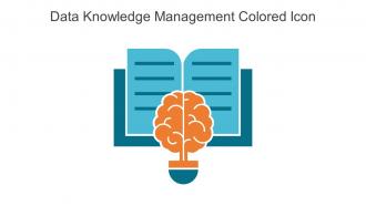 Data Knowledge Management Colored Icon In Powerpoint Pptx Png And Editable Eps Format