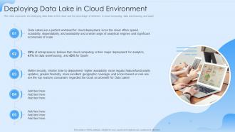 Data Lake Formation Deploying Data Lake In Cloud Environment