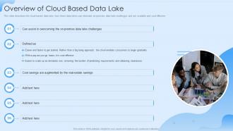 Data Lake Formation Overview Of Cloud Based Data Lake