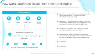 Data Lake Formation With AWS Cloud How Data Lakehouse Solves Data Lake Challenges
