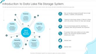 Data Lake Formation With AWS Cloud Introduction To Data Lake File Storage System
