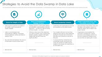 Data Lake Formation With AWS Cloud Strategies To Avoid The Data Swamp In Data Lake