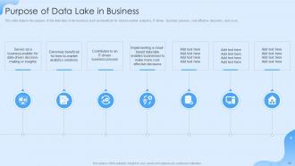 Data Lake Formation With Azure Cloud Platform Powerpoint Presentation Slides