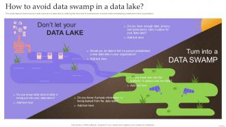 Data Lake Formation With Hadoop Cluster How To Avoid Data Swamp In A Data Lake