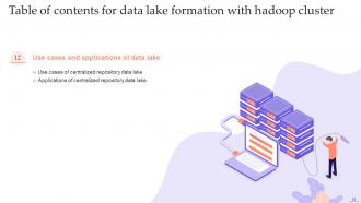 Data Lake Formation With Hadoop Cluster Powerpoint Presentation Slides