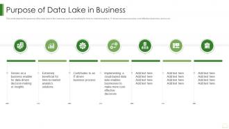 Data Lake It Purpose Of Data Lake In Business