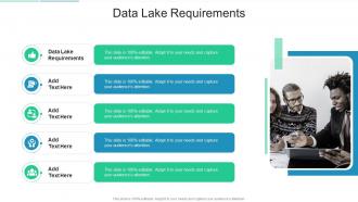 Data Lake Requirements In Powerpoint And Google Slides Cpb