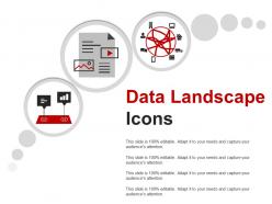Data landscape icons
