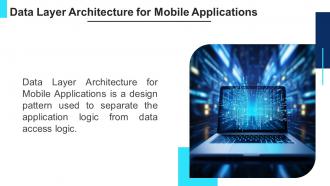 Data Layer Architecture Powerpoint Presentation And Google Slides ICP Ideas Images