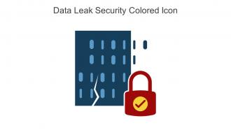 Data Leak Security Colored Icon In Powerpoint Pptx Png And Editable Eps Format