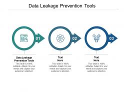 Data leakage prevention tools ppt powerpoint presentation shapes cpb
