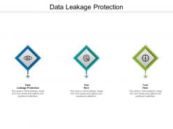 Data leakage protection ppt powerpoint presentation styles outline cpb