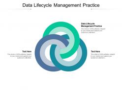 Data lifecycle management practice ppt powerpoint presentation professional gallery cpb